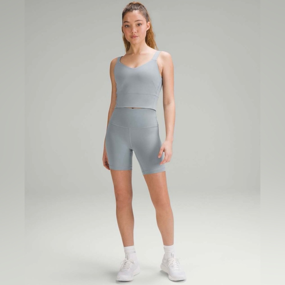Lululemon Wunder Train Straight Strap Tank Top
Chambray Ever Lux sports bra s 4